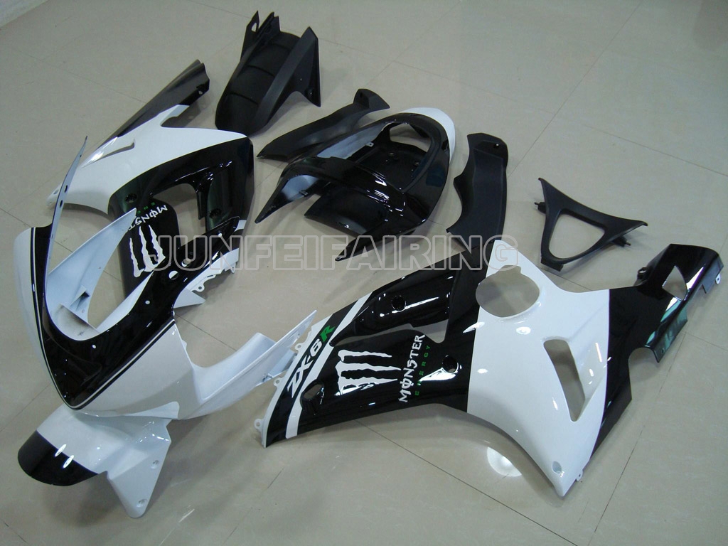 ZX6R 00-02 blk/white/mon