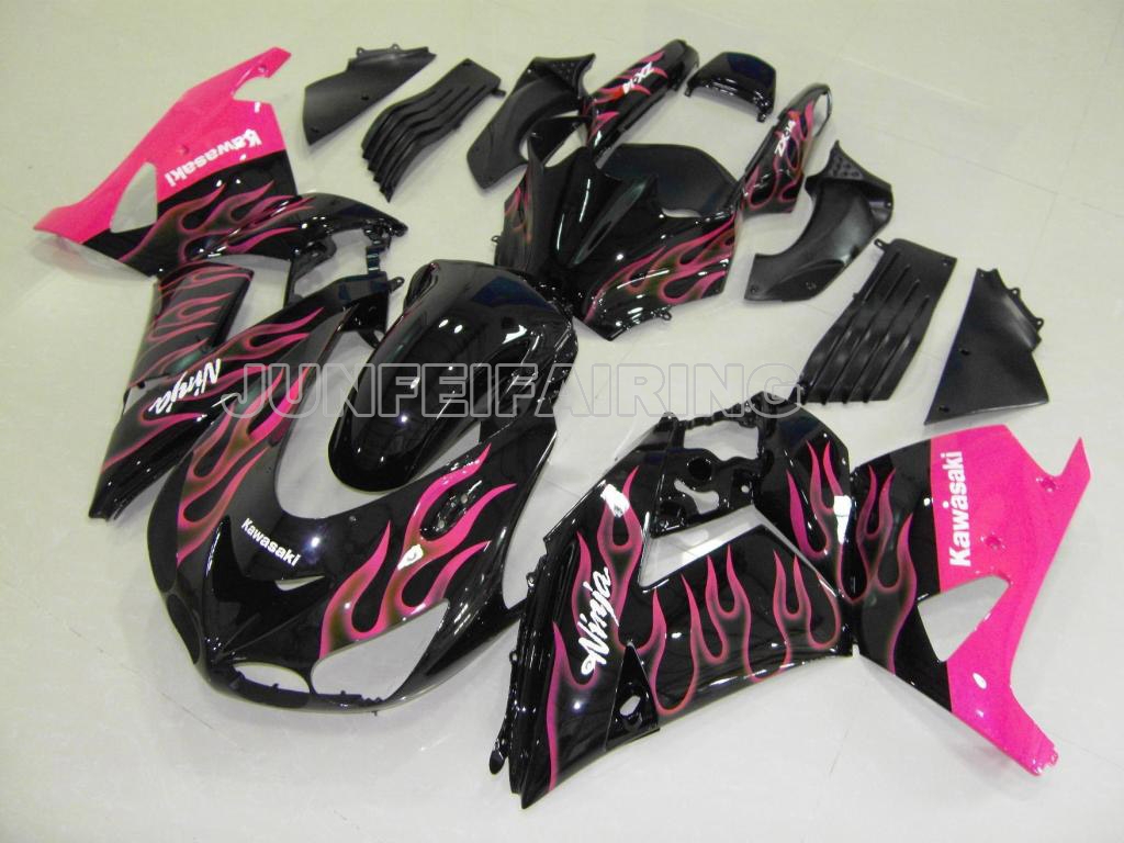 ZX14R 06-11 blk/pink fla